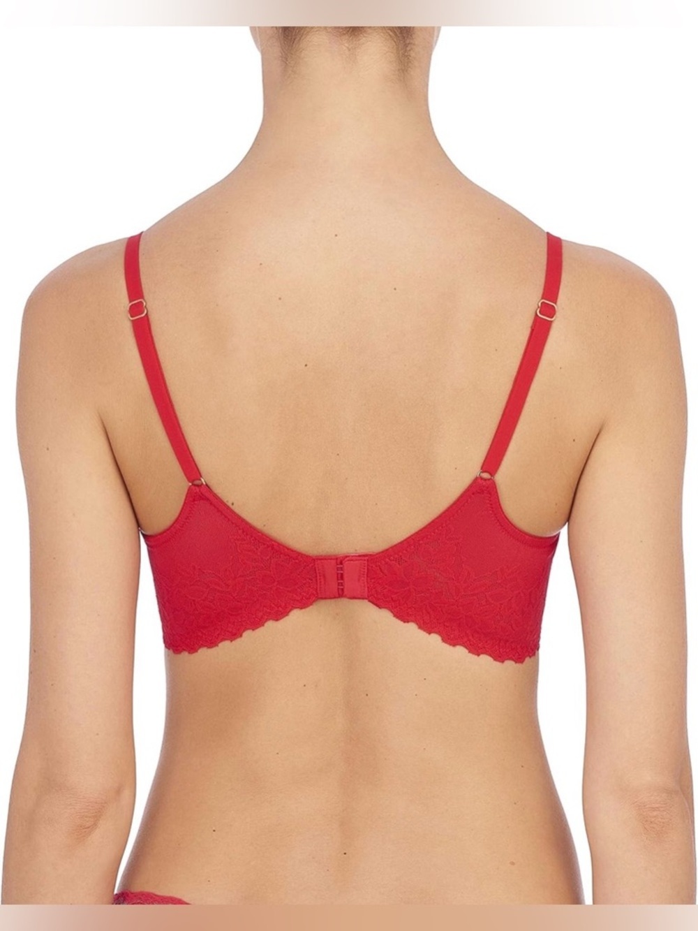 NWT Natori Red Glamour Push Up Underwire Bra 34D - Picture 2 of 6